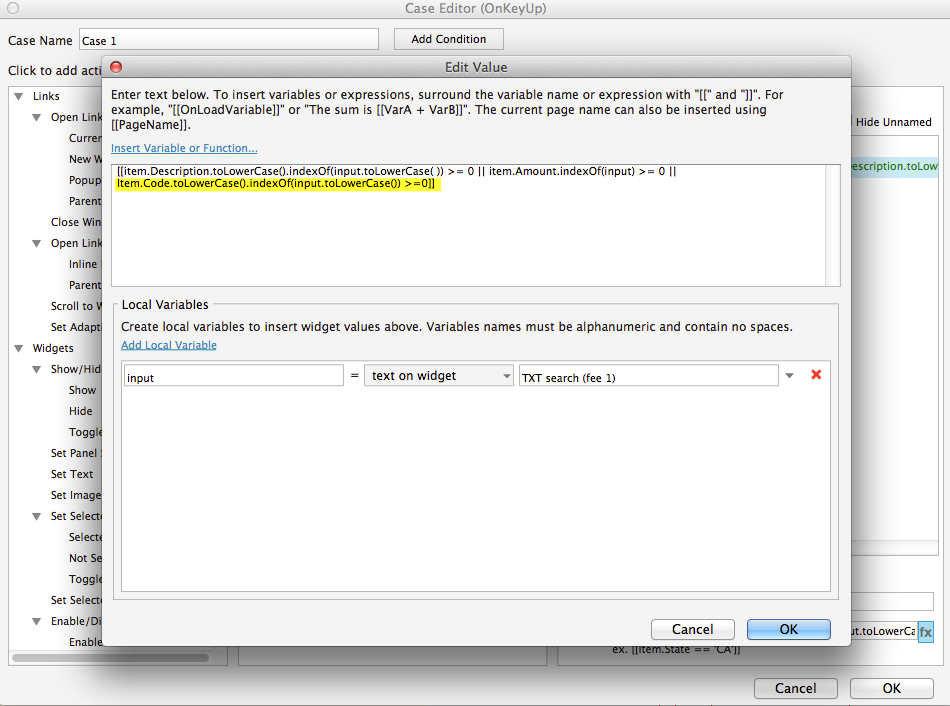Simulated Search using repeater widget? Axure RP 8 Axure Forums