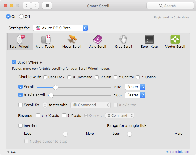 XScroll Speeds with Mouse Scroll Wheel Axure RP 9 Axure Forums