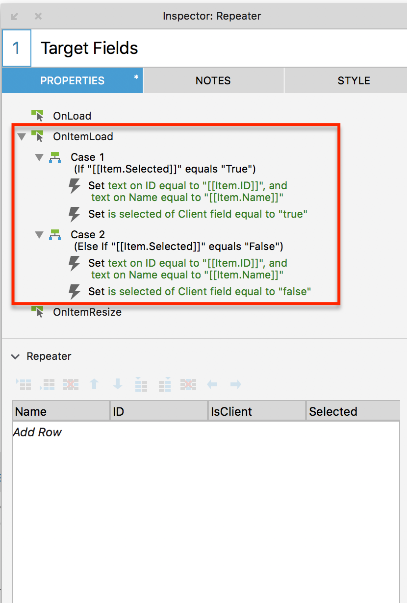 Saving Checkbox Selection When Editing Repeater Row Axure RP 8 Axure Forums